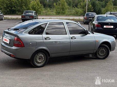 ВАЗ (Lada), Priora, 1600, 87, бензин, хэтчбек, механика, передний привод, среднее состояние, левый, серый, 190 000 ₽