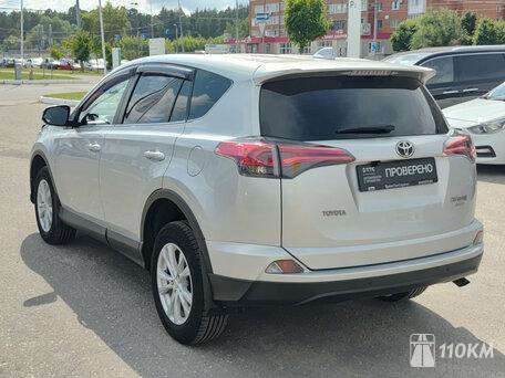 Toyota, RAV4, 2000, 146, бензин, внедорожник, вариатор, полный привод, среднее состояние, левый, серебряный, 2 040 000 ₽