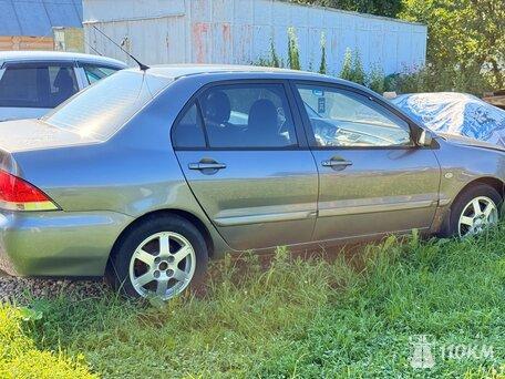 Mitsubishi, Lancer, 1600, 98, бензин, седан, автомат, передний привод, среднее состояние, левый, серый, 320 000 ₽