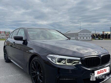 BMW, 5 серии, 3000, 249, дизель, седан, автомат, полный привод, среднее состояние, левый, черный, 4 750 000 ₽