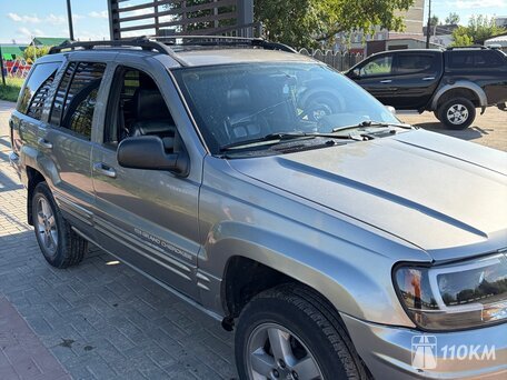 Jeep, Grand Cherokee, 4700, 220, бензин, внедорожник, автомат, полный привод, среднее состояние, левый, серый, 580 000 ₽