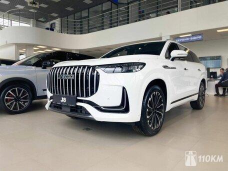 Jaecoo, J8, 2000, 249, бензин, внедорожник, робот, полный привод, отличное состояние, левый, белый, 5 039 000 ₽